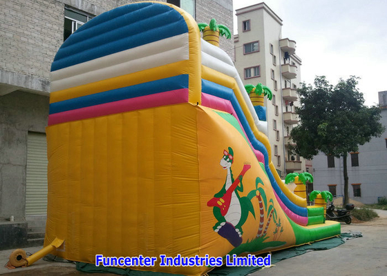Tropical Jungle Inflatable Outdoor Toys 7mx4mx5m Ogromna przestrzeń dla dzieci