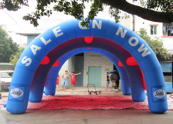 OEM Custom Blow Up Tent, namioty namiotowe w kształcie łuku, wymiary 8 x 6 x 4,5 m