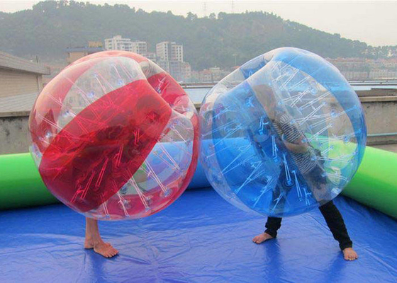 Dzieci / dorośli Nadmuchiwana piłka bąbelkowa Wytrzymała piłka Platon PVC Human Bouncy Ball
