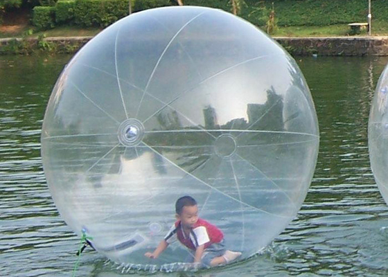 Przezroczysta PCV TPU Walking On Water Bubble Ball Logo Printing w rozmiarze niestandardowym