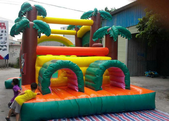 Nadmuchiwany park rozrywki Forest Live Vivid Pattern Printing IO-001