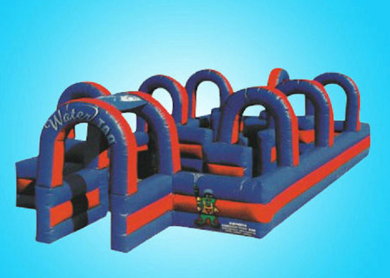 Custom Made Interactive Inflatable Maze, Bounce House Maze Czteroosobowy szwy