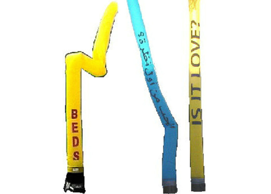 Durble PVC Nylon Inflatable Advertising Signs Colorful Blow Up Waving Man