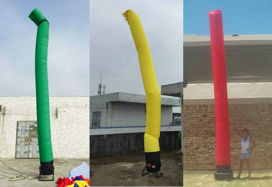 Durble PVC Nylon Inflatable Advertising Signs Colorful Blow Up Waving Man