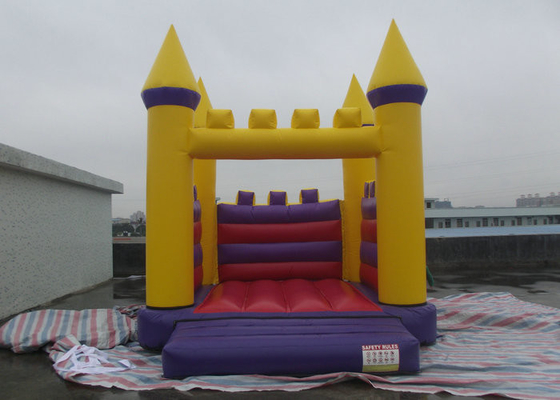 Klasyczny brezentowy dmuchany zamek do skakania, Blow Up Bouncy Castle Leak Proof