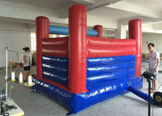Superman Printed Indoor Bouncy Castle Zmniejszający palność z zatwierdzeniem SGS