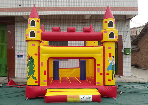 Custom Made PVC nadmuchiwany dmuchany zamek czterokrotne przeszycia z mocną nicią