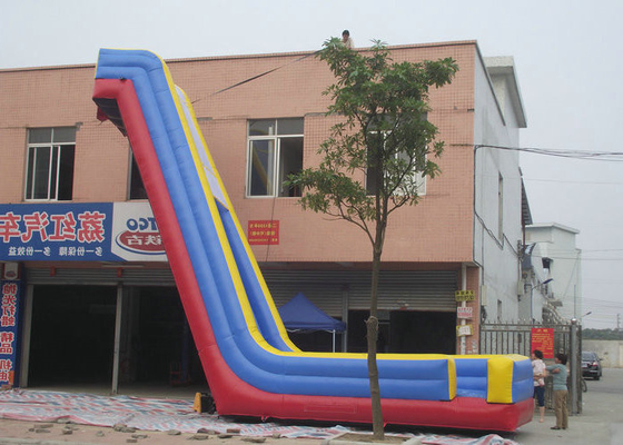 Vivid Printing Big Blow Up Zjeżdżalnie wodne, nadmuchiwane sprężynowe zabezpieczenie przed promieniowaniem UV
