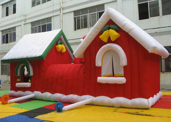 Kolorowe wzory Nadmuchiwane dekoracje świąteczne Wymiar bezołowiowy 9,5m x 4m