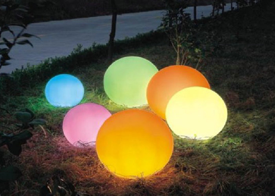 Kolorowe LED Light Up Pontony PVC Helium Air Balloon dla Sky Advertising
