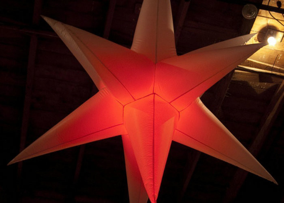 1m - 2m Dioda LED nadmuchiwane Star, nadmuchiwane dekoracji Stage High Definition