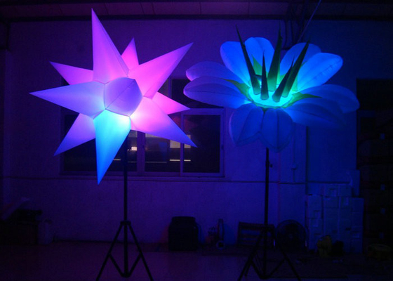 1m - 2m Dioda LED nadmuchiwane Star, nadmuchiwane dekoracji Stage High Definition