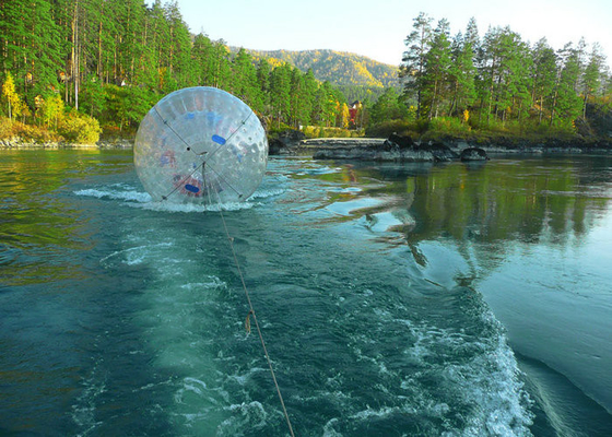 Wyczyść PVC Pool Hamster Ball Indywidualnie spersonalizowana technologia nadruku gorącym powietrzem