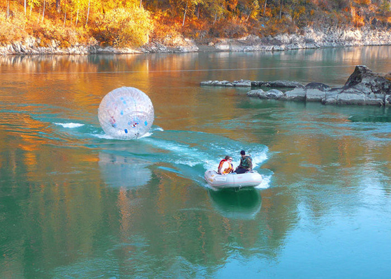 Wyczyść PVC Pool Hamster Ball Indywidualnie spersonalizowana technologia nadruku gorącym powietrzem