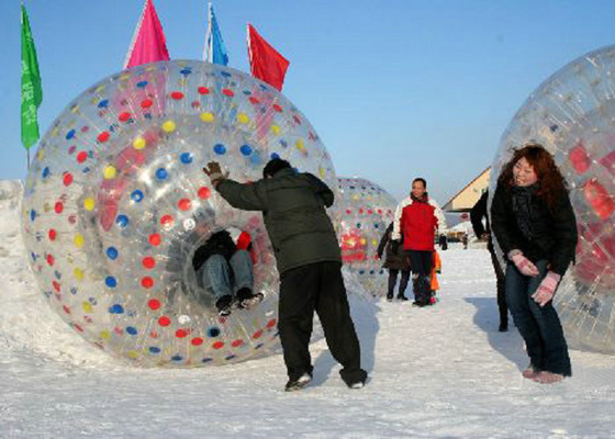 2,2 m 3,0 m Dia Dmuchane zabawki na zewnątrz Ognioodporne Big Hamster Ball