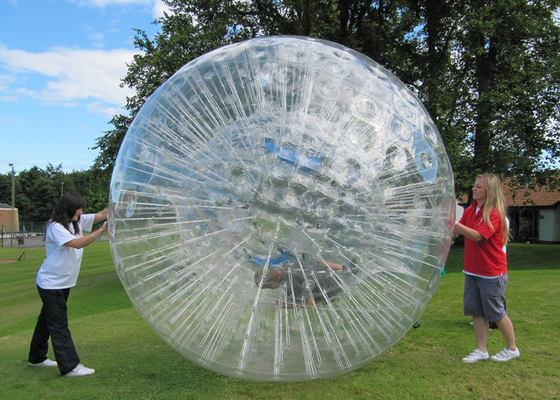 Duża Eco Friendly Blow Up Bubble Ball, dmuchana piłka chomika o wysokiej przejrzystości