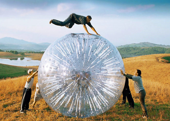 Duża Eco Friendly Blow Up Bubble Ball, dmuchana piłka chomika o wysokiej przejrzystości
