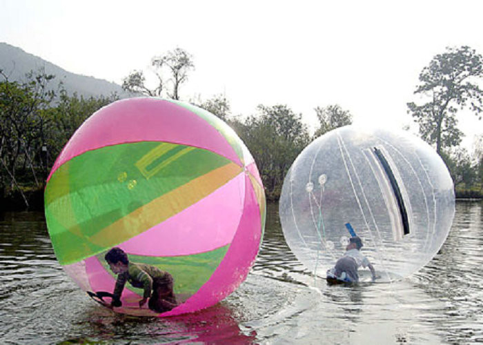 Połączenie do liny bezpieczeństwa Nadmuchiwana piłka do chodzenia, Walk On Water Bubble 2.0m 2.5m Średnica