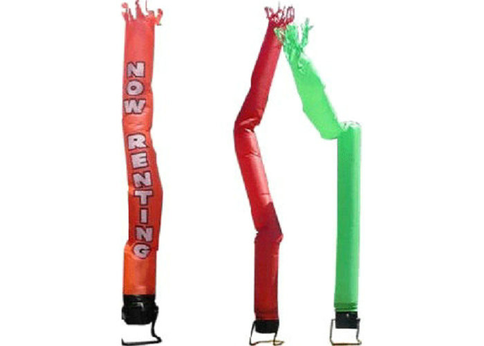 Durble PVC Nylon Inflatable Advertising Signs Colorful Blow Up Waving Man
