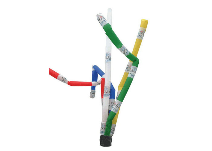 Kolorowe wydrukowane reklamy Tancerze powietrzni, Blow Up Waving Man Eco Friendly