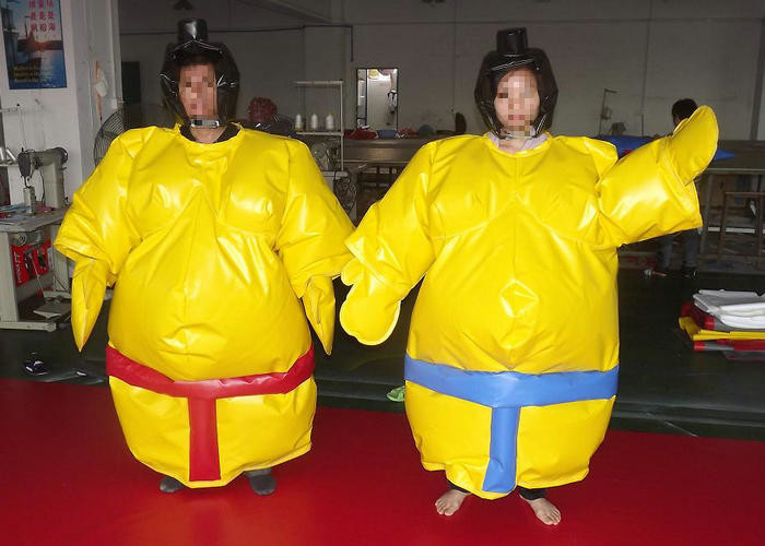 Logo Drukowanie Sumo Wrestling Garnitury Niestandardowy Rozmiar Jedwabne Wadding Wewnątrz Miękkie Dotykanie