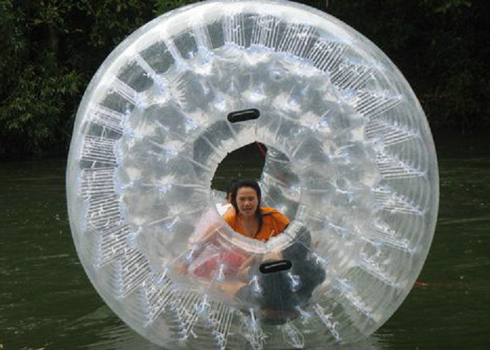Wyczyść PVC Pool Hamster Ball Indywidualnie spersonalizowana technologia nadruku gorącym powietrzem